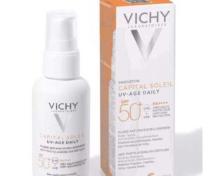 VICHY CAPITAL SOLEIL UV AGE DAILY SPF 50 FLUIDE ANTI PHOTOVIEILLISSEMENT 40 ML